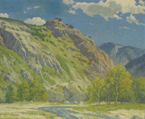 Summer Light In The Canyon by Maurice Braun