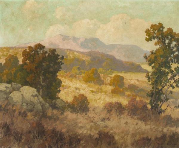 Sunlit Hills by Maurice Braun