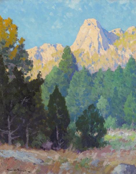 Tahquitz Peak by Maurice Braun