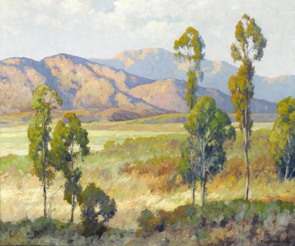 The Distant Range by Maurice Braun