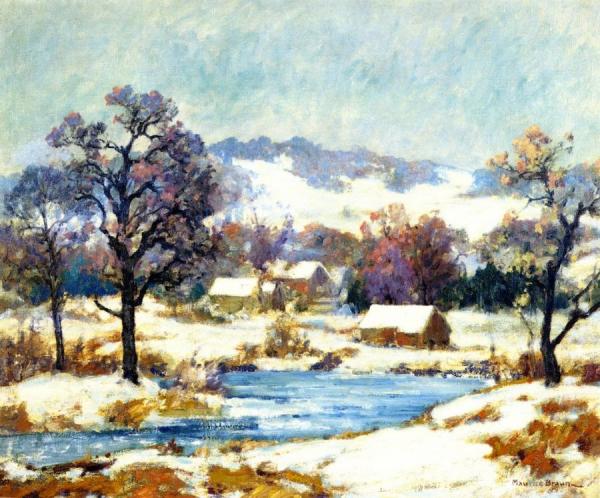 The First Snow by Maurice Braun