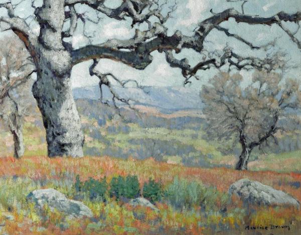 The Oak by Maurice Braun Oil Painting Reproductions