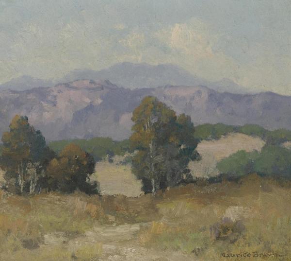 The Volcano by Maurice Braun