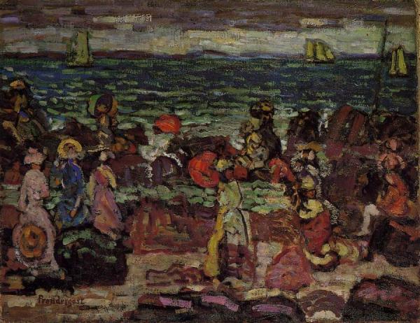 A Dark Day by Maurice Brazil Prendergast
