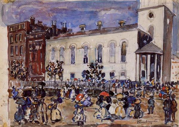 Boston by Maurice Brazil Prendergast