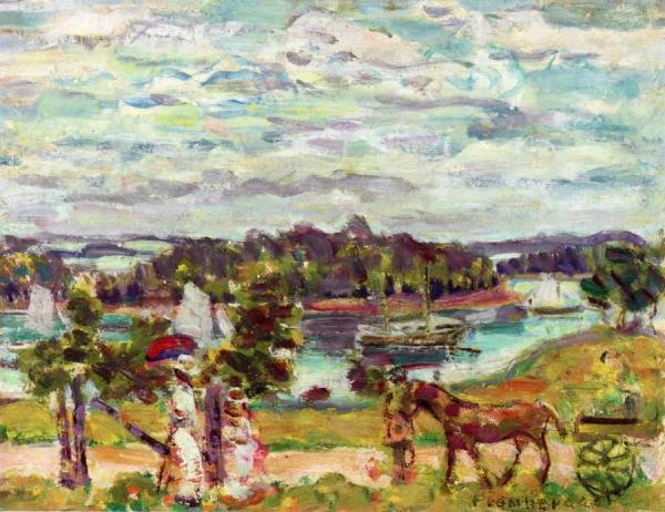 Brooksville, Maine by Maurice Brazil Prendergast