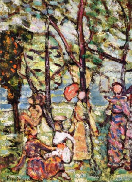 By The Sea by Maurice Brazil Prendergast
