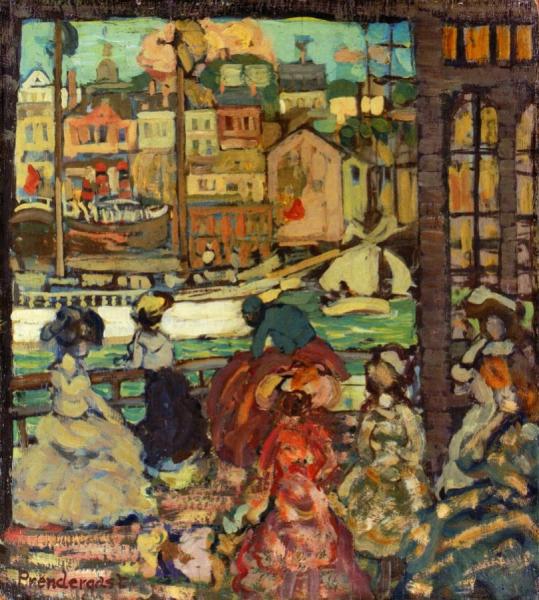 East Boston Ferry by Maurice Brazil Prendergast
