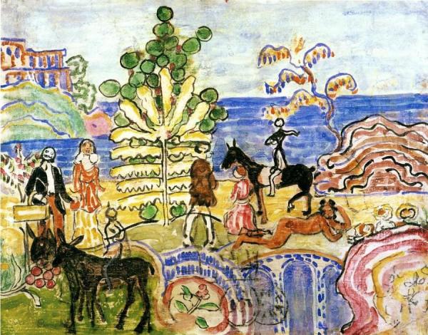 Fantasy by Maurice Brazil Prendergast