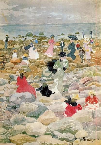 Low Tide, Nantucket by Maurice Brazil Prendergast