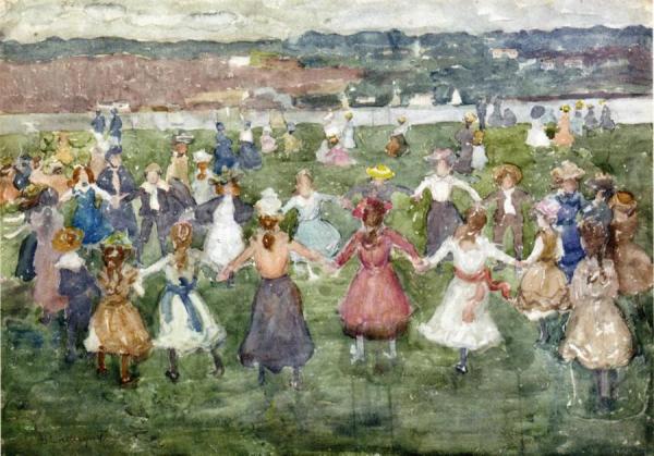 May Day by Maurice Brazil Prendergast