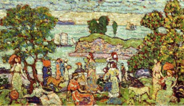 Outer Harbor by Maurice Brazil Prendergast
