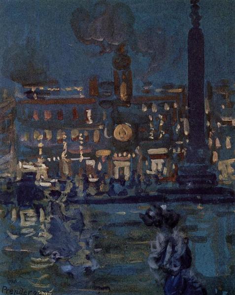 Paris by Maurice Brazil Prendergast