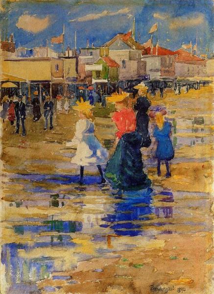 Revere Beach by Maurice Brazil Prendergast
