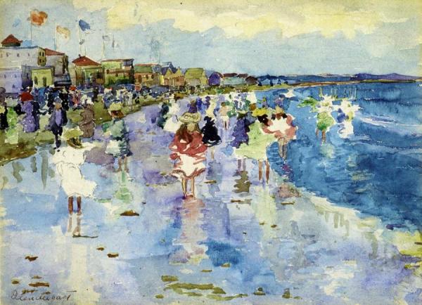Revere Beach by Maurice Brazil Prendergast