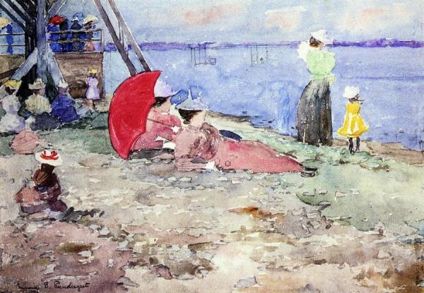 Revere Beach by Maurice Brazil Prendergast
