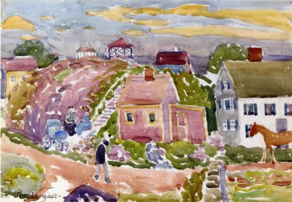 Rockport, Mass. by Maurice Brazil Prendergast