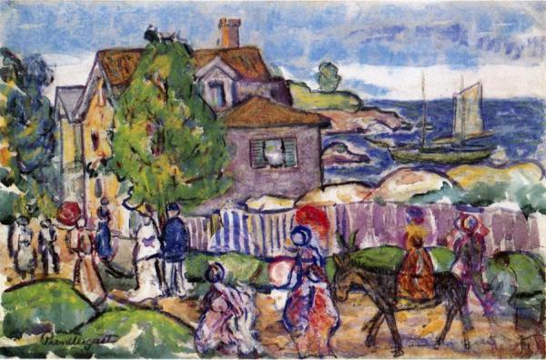 Salem by Maurice Brazil Prendergast