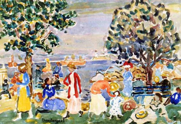 Salem Harbor No. 1 by Maurice Brazil Prendergast