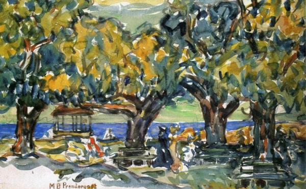 Salem, Massachusetts by Maurice Brazil Prendergast
