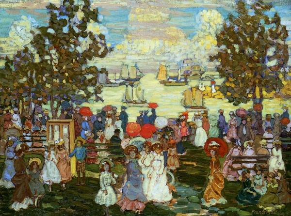 Salem Willows by Maurice Brazil Prendergast