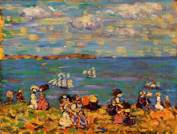 St. Malo by Maurice Brazil Prendergast