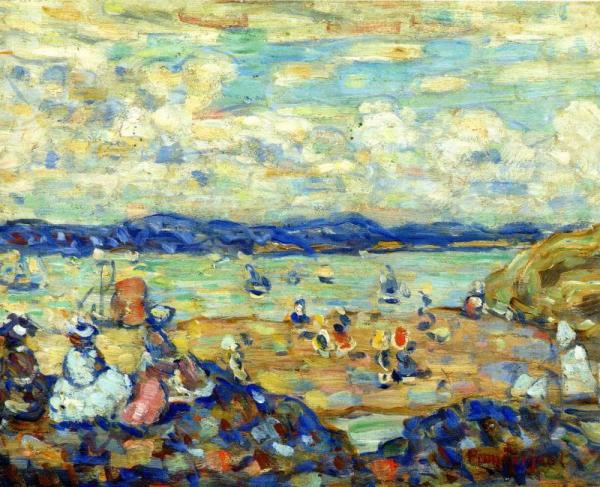 St. Malo by Maurice Brazil Prendergast