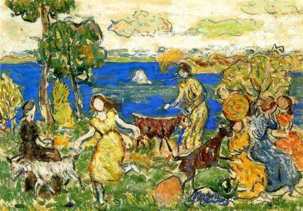 Summer Day by Maurice Brazil Prendergast