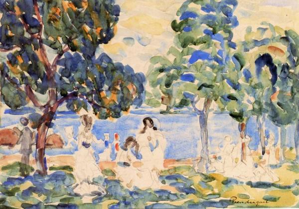 Summer Day by Maurice Brazil Prendergast