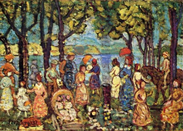 Summer, New England by Maurice Brazil Prendergast