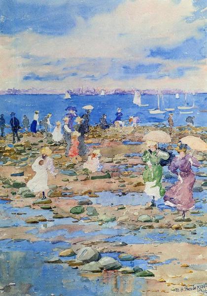 Summer Visitors by Maurice Brazil Prendergast
