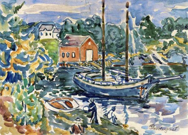 The Cove by Maurice Brazil Prendergast
