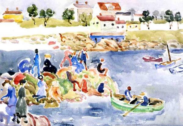 The Cove by Maurice Brazil Prendergast