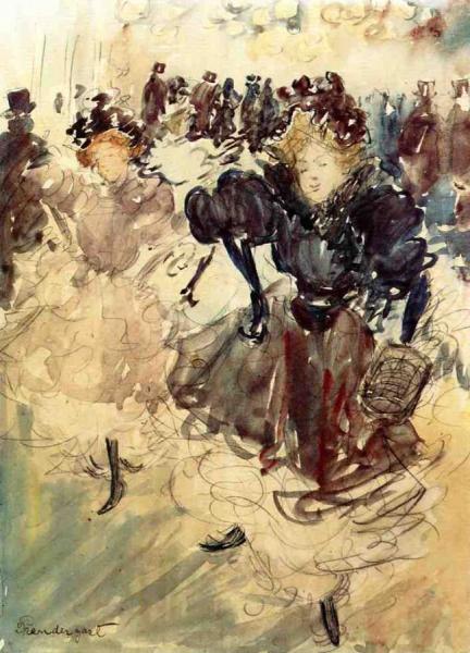 The Dancers by Maurice Brazil Prendergast