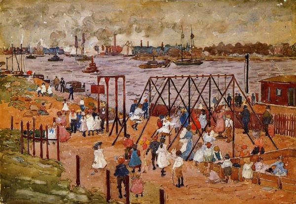 Maurice Brazil Prendergast The East River