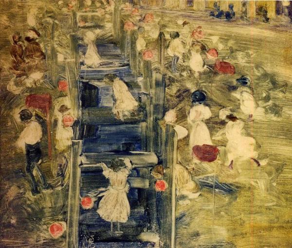 The Race by Maurice Brazil Prendergast