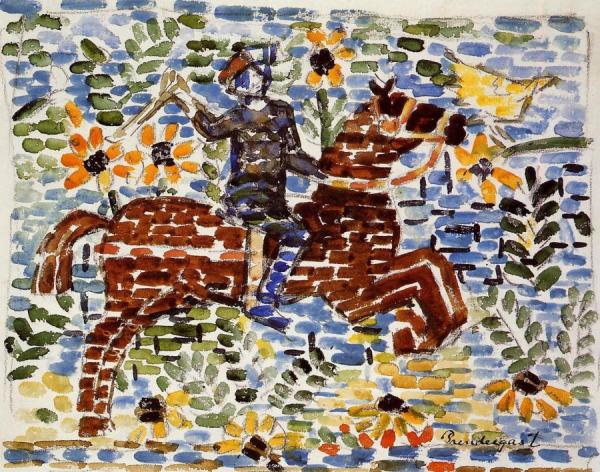 The Rider by Maurice Brazil Prendergast