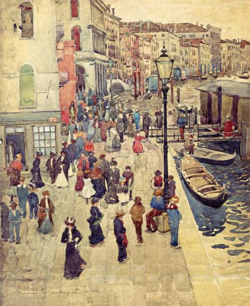 Venice by Maurice Brazil Prendergast
