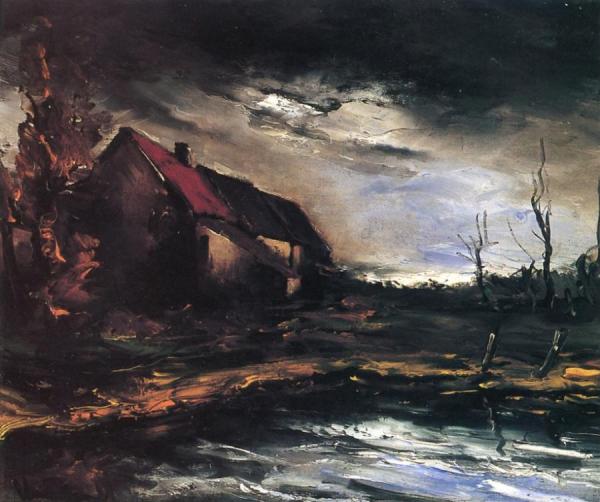 A House By The Water by Maurice De Vlaminck