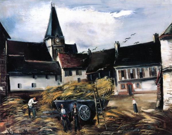 Animated Farmyard by Maurice De Vlaminck