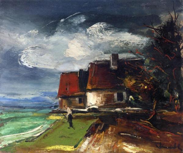 Autumn Landscape by Maurice De Vlaminck