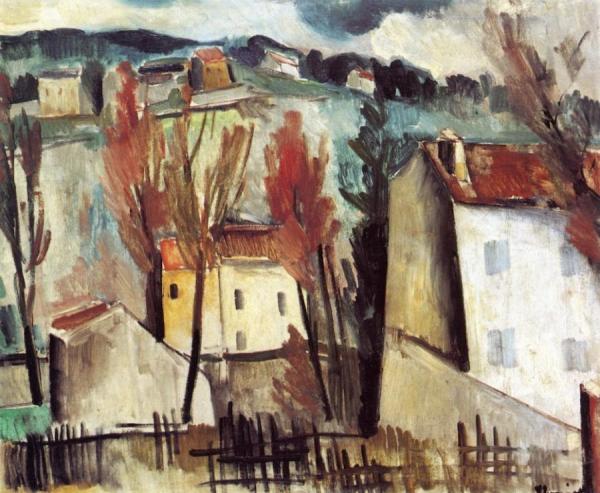 Autumn Landscape by Maurice De Vlaminck