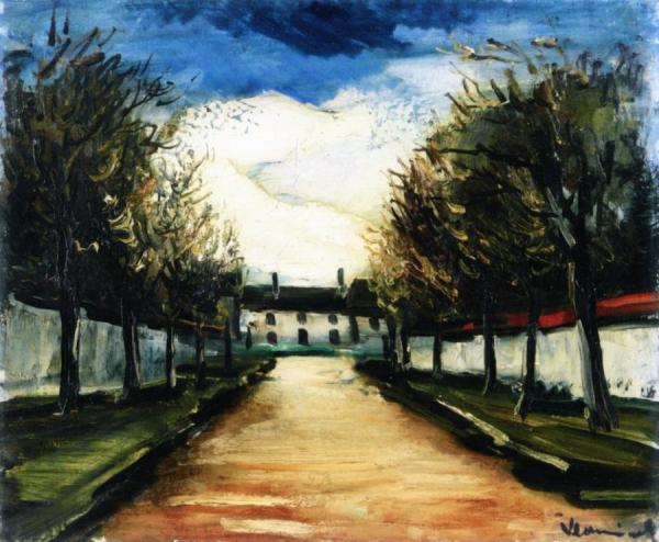 Avenue Of Trees by Maurice De Vlaminck