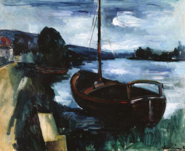 Banks Of The River by Maurice De Vlaminck