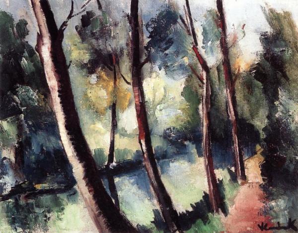 Banks Of The River by Maurice De Vlaminck