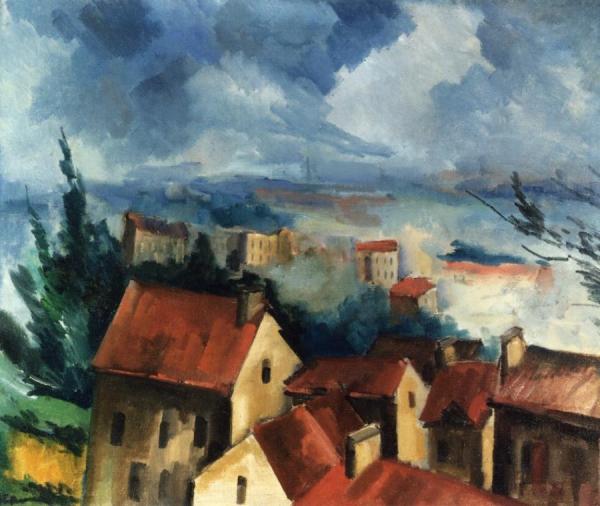 Beauce Landscape by Maurice De Vlaminck