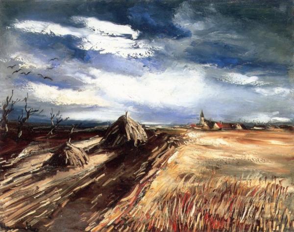 Maurice De Vlaminck Beauce Landscape