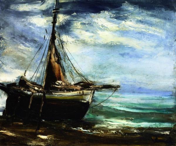 Boat by Maurice De Vlaminck