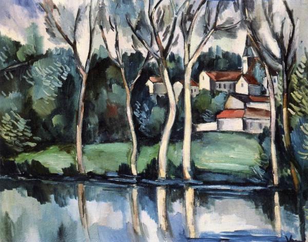Bougival by Maurice De Vlaminck