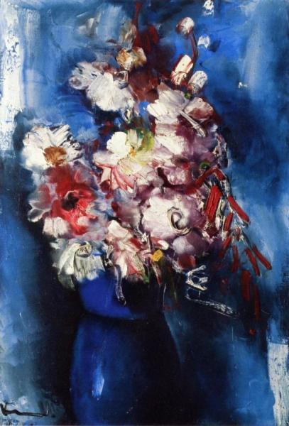 Bouquet Of Anemones by Maurice De Vlaminck